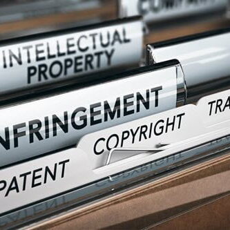 Intellectual property infringement and copyright documents